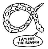 Snakes are not a reason for the name “Python”.