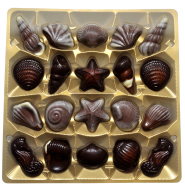 Bundling together related items: assorted chocolates.